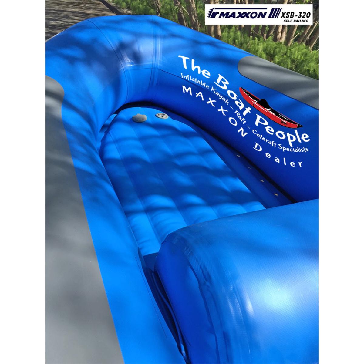 Maxxon XSB-320 Whitewater Raft inside